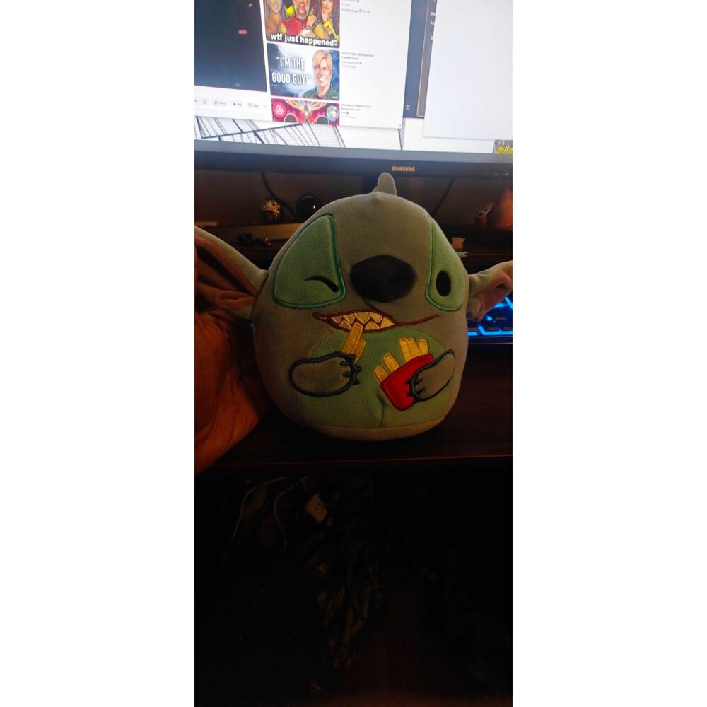 Squishmallow 6.5" Disney Stitch with Fries